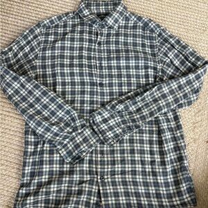 Rodd & Gunn Blue and White Checkered Shirt
